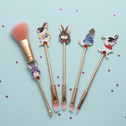 Wonderlalnd White Rabbit Makeup Brush Set