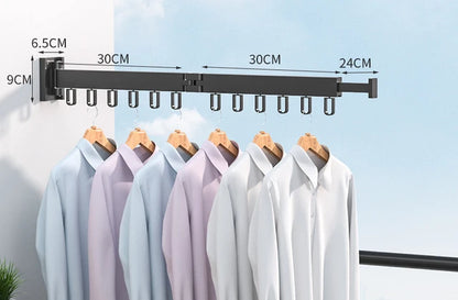 Retractable Cloth Drying Rack