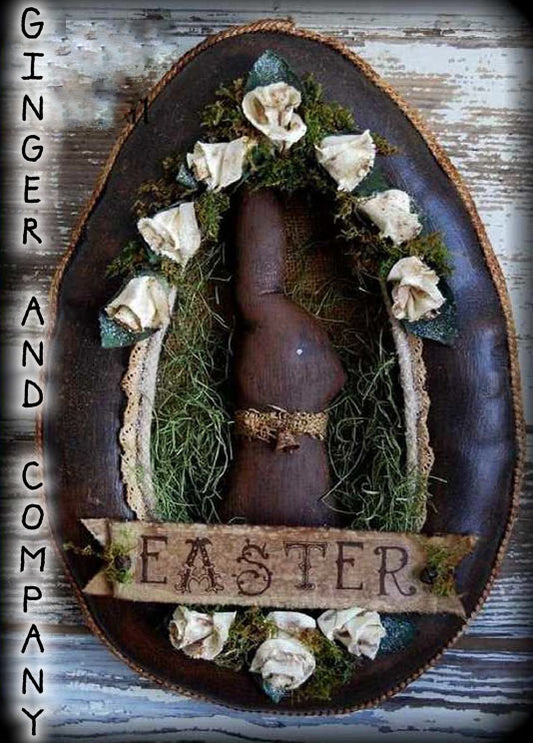 Vintage Chocolate Easter Egg EPATTERN E011