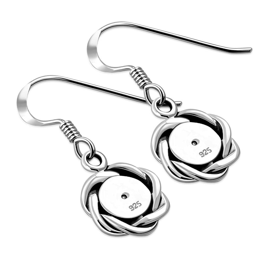 Sterling Silver Abalone Shell Earrings - Shop Jobie