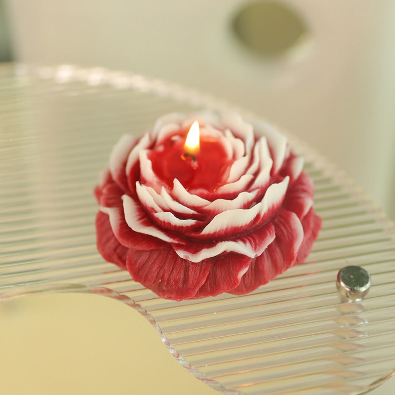 Peony Shaped Aromatherapy Candle