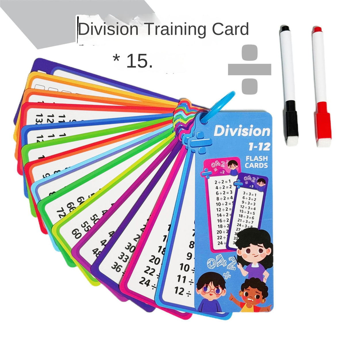 Multiplication Flash Cards - Learning Tools  -  Min 2