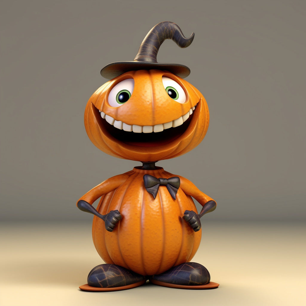 Tabletop Pumpkin Figurine