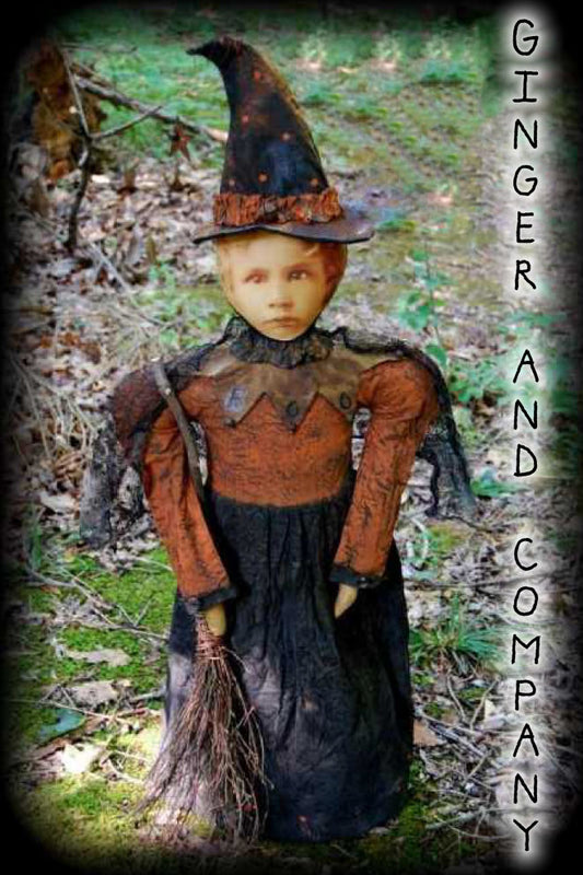 Vintage Witch Trick Or Treat EPATTERN F033