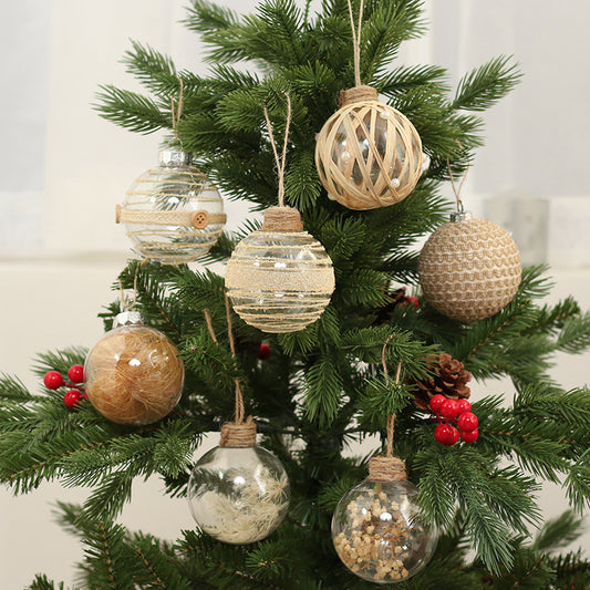 Clear Christmas Ornaments