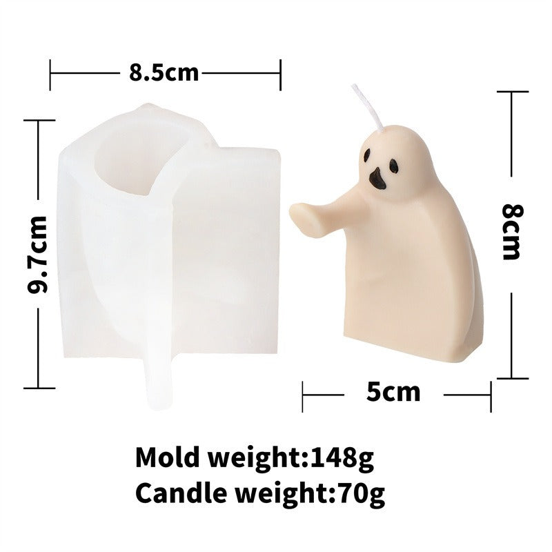 Ghost Candle Mold