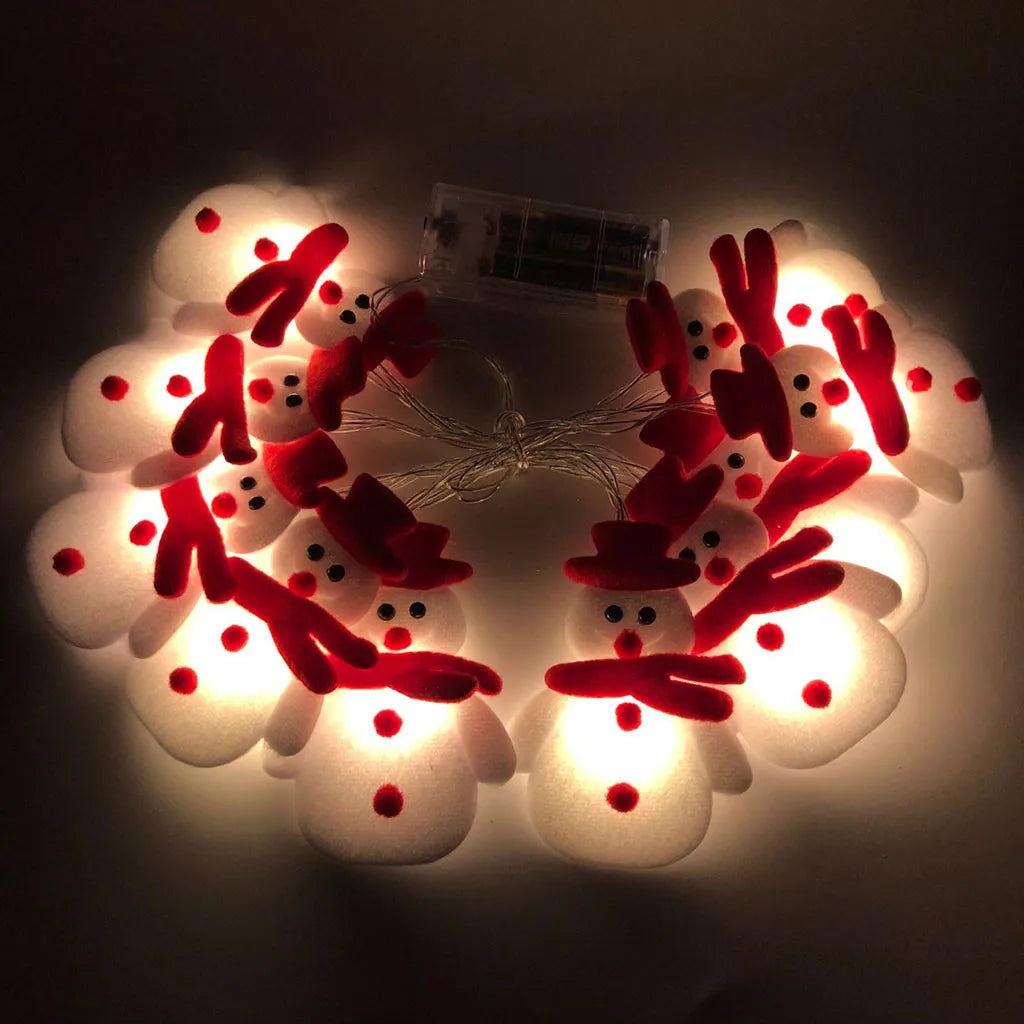 Snowman Christmas Tree Lights