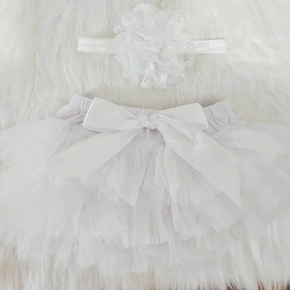 Chiffon Ruffle Baby Bloomers - Shop Jobie
