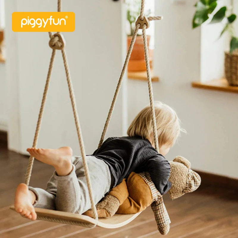 Montessori Fitness Wobble Balance Swing Board