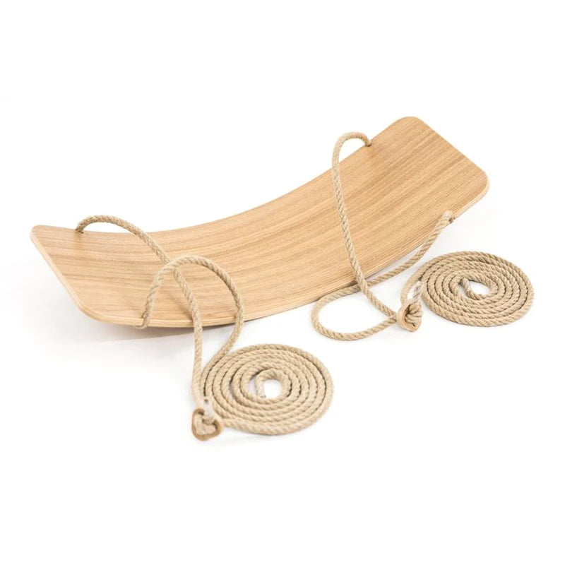 Montessori Fitness Wobble Balance Swing Board