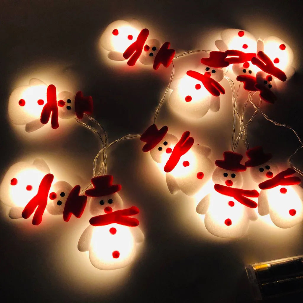 Snowman Christmas Tree Lights