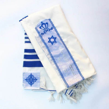 Tallit Star of David Prayer Scarf - Big & Tall - Shop Jobie