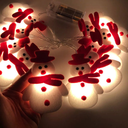 Snowman Christmas Tree Lights