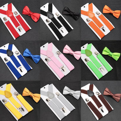 Children's Suspenders and Bowtie Set - Shop Jobie