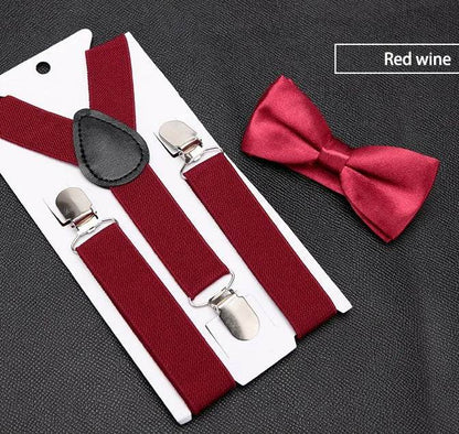 Children's Suspenders and Bowtie Set - Shop Jobie