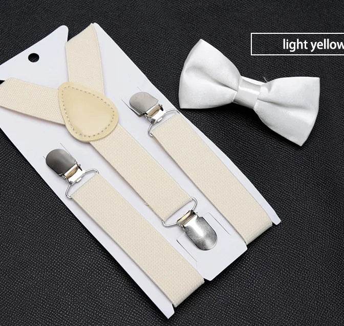 Children's Suspenders and Bowtie Set - Shop Jobie