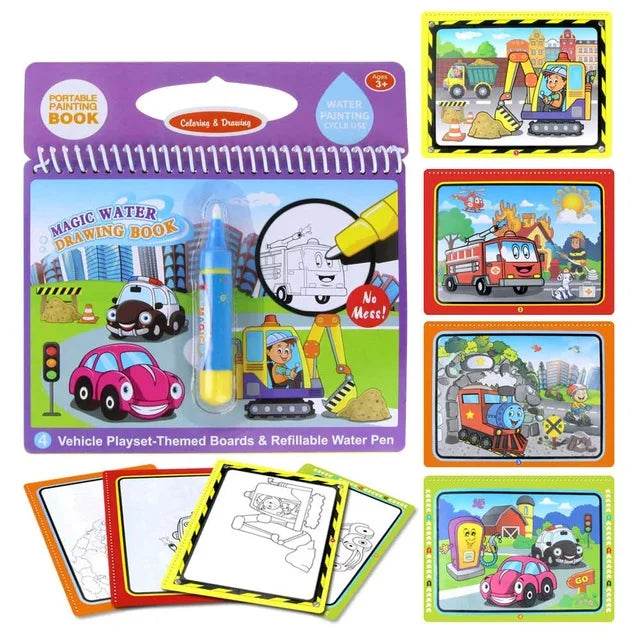 Magic Water Drawing Book - Shop Jobie