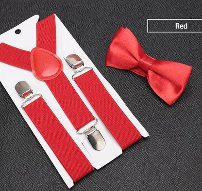 Children's Suspenders and Bowtie Set - Shop Jobie