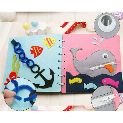 Montessori - Dress Boards Quiet Book