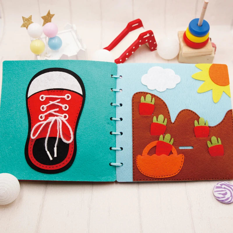 Montessori - Dress Boards Quiet Book