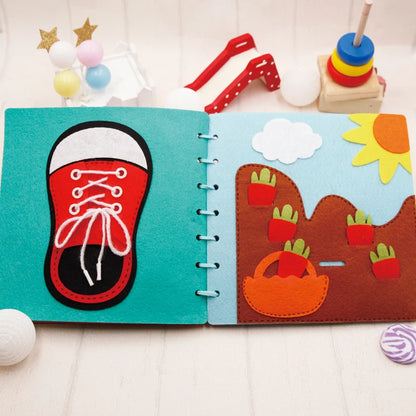 Montessori - Dress Boards Quiet Book