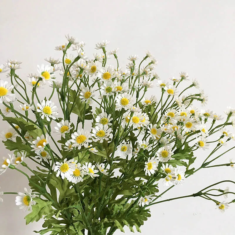 Silk Flowers - Bouquet of Chamomile Miniature Daisies