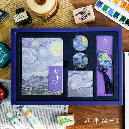 Monet Van Gogh Art Box Gift Set