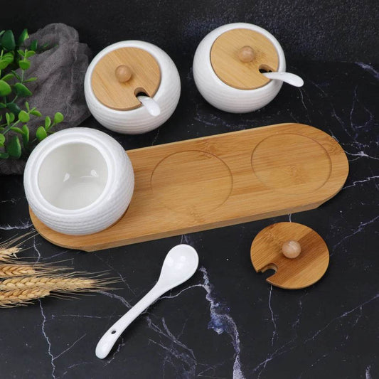 3pc Condiment & Spice Serving and Storage Set - Shop Jobie