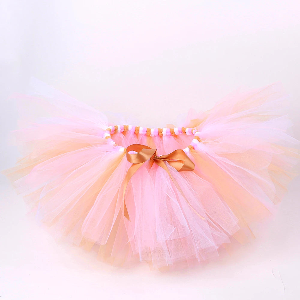 Bunny Tutu Skirt & Headband for Kids