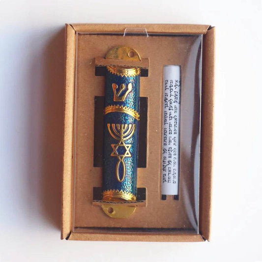 Mezuzah Case W/Torah parchment Scroll - Shop Jobie