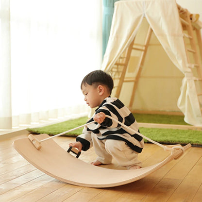 Montessori Fitness Wobble Balance Swing Board