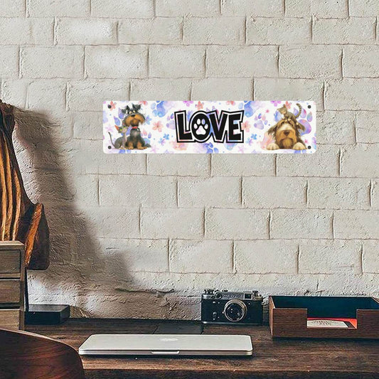 I Love Dogs & Cats Tin Sign - Shop Jobie
