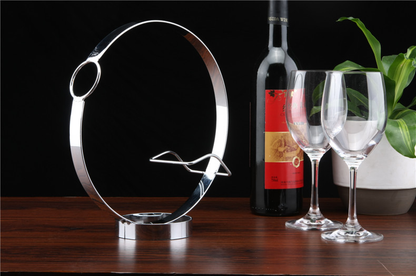 Stainless Steel Creative Wine Rack