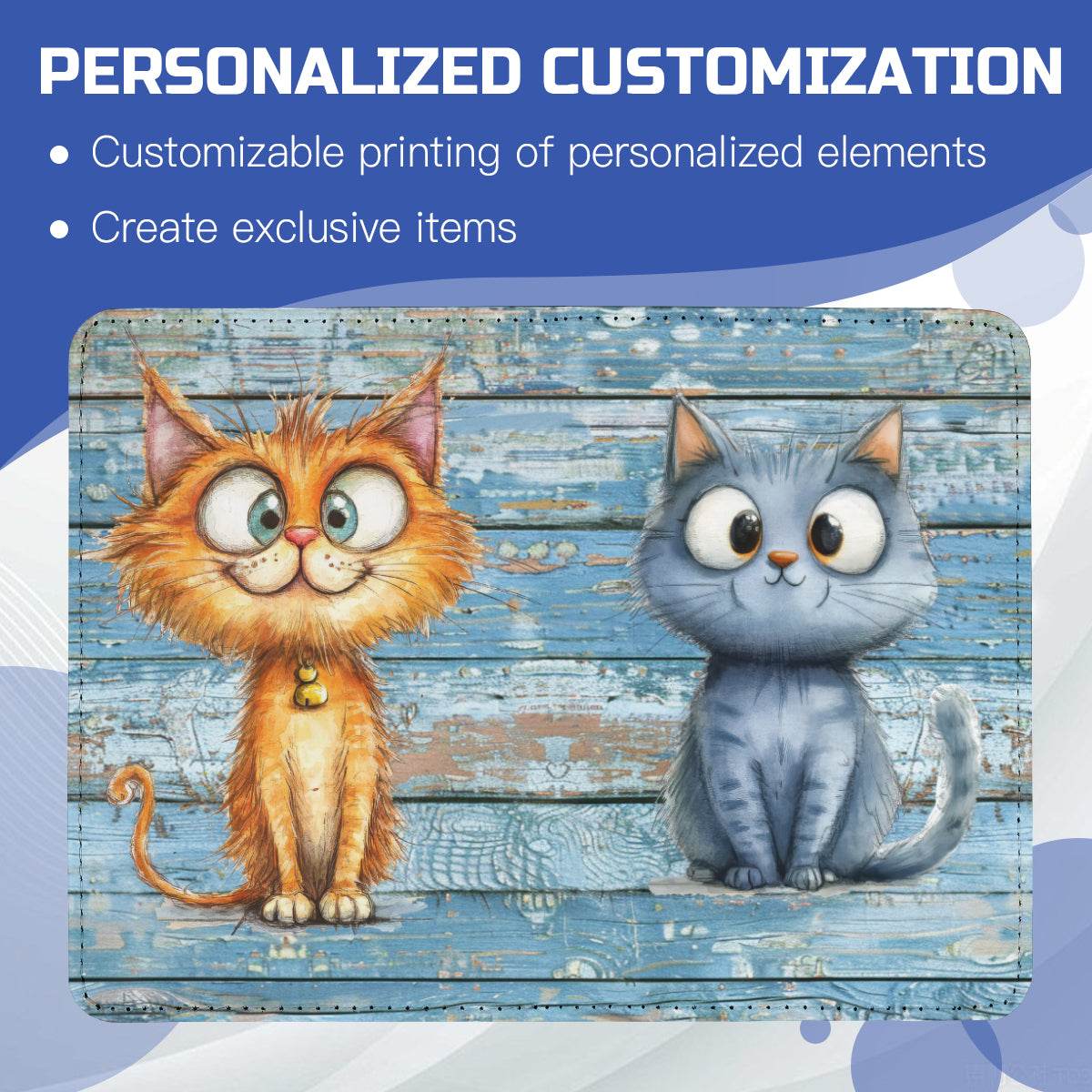 Passport Covers - Playful Big-Eyed Cat - Shop Jobie