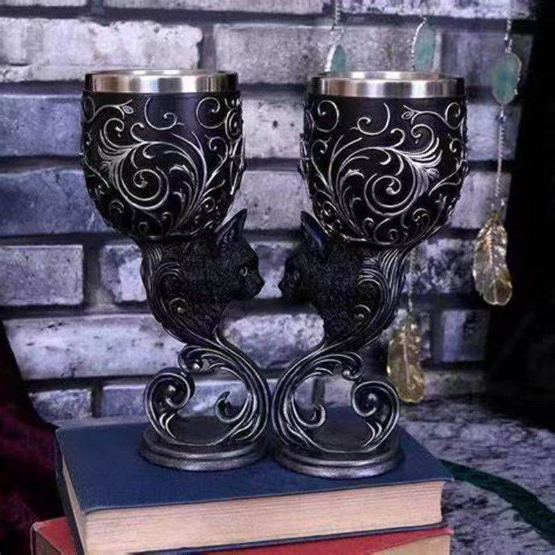 3D Mythical Unicorn Red Wine Tall Cup - Shop Jobie