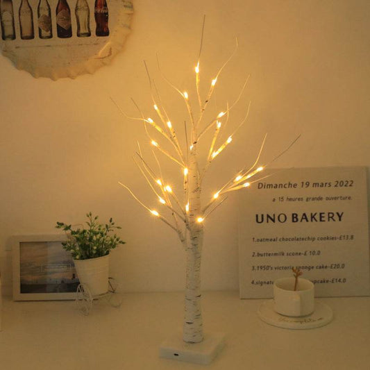 LED Tabletop Silver Birch Tree - Shop Jobie