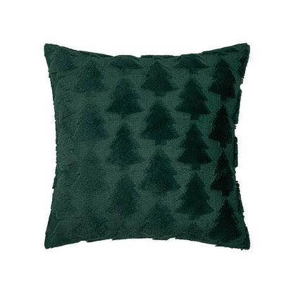 Winter Plush Pillow Covers - Snowflakes & Trees - Shop Jobie