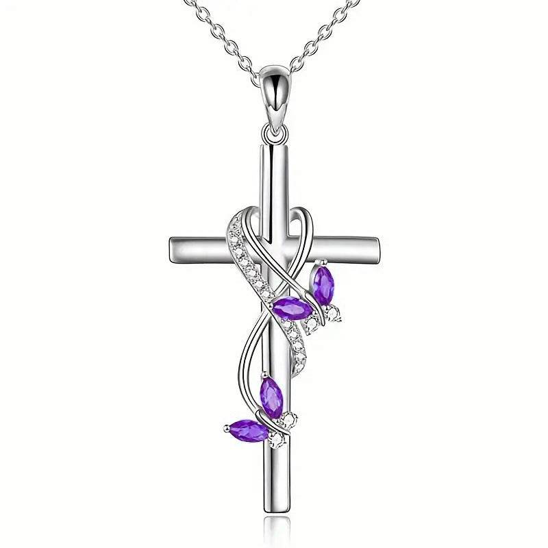 Butterfly Cross Necklace - Shop Jobie