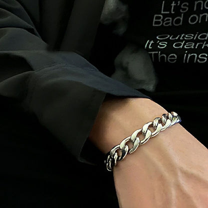 Men's Titanium Steel Cuban Bracelet