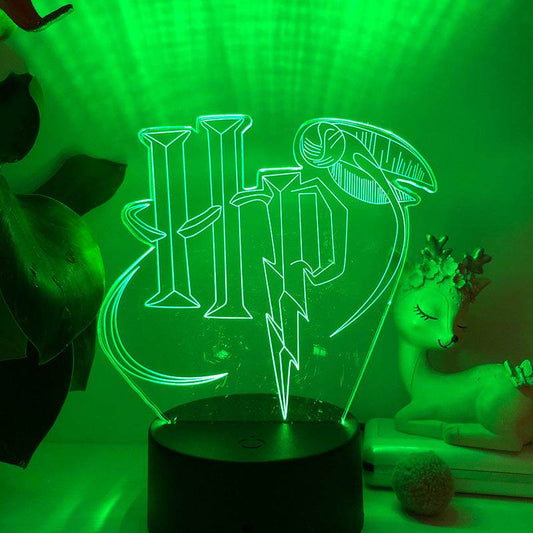 3D LED Wizarding Wonderland HP Night Light - Shop Jobie