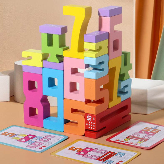 Learn Math! 3D Numbers Building Blocks - Shop Jobie