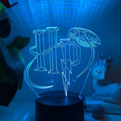 3D LED Wizarding Wonderland HP Night Light - Shop Jobie