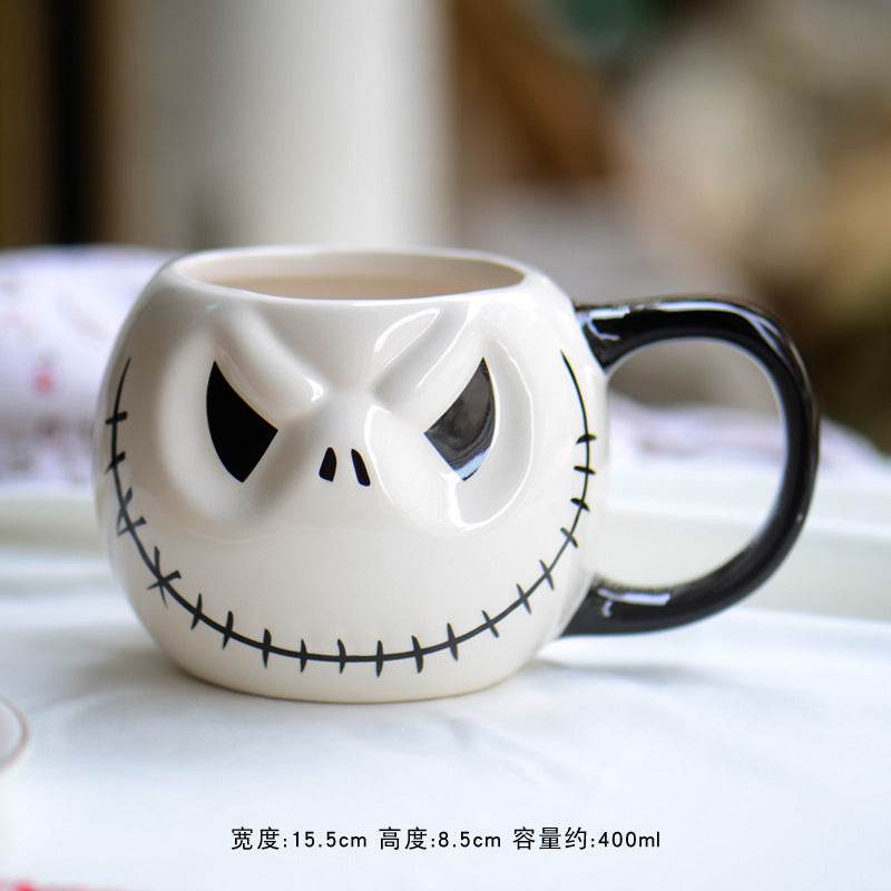 Day of the Dead Jack-O'-Lantern Ceramic Mug - Shop Jobie