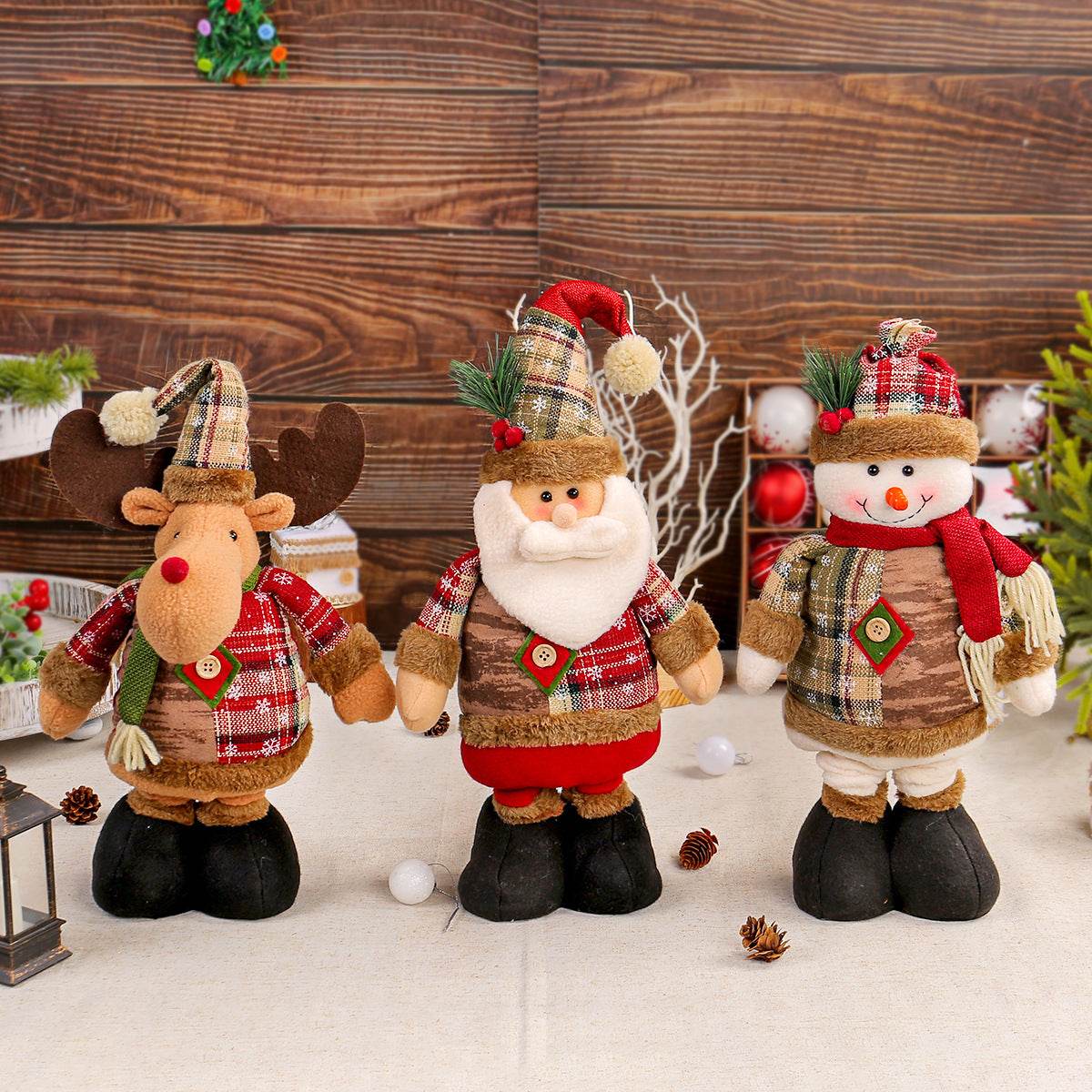 Festive Telescopic Holiday Dolls - Shop Jobie