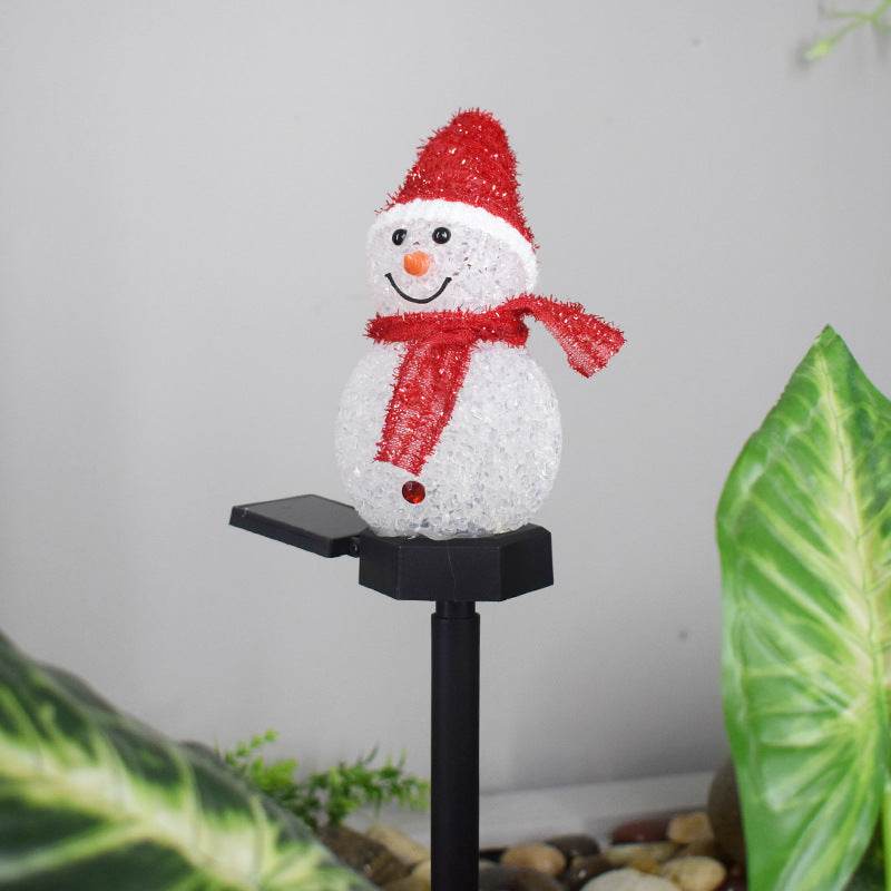 LED Solar Snowman Stake Light - Shop Jobie