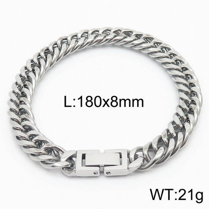 Cuban Link Chain Bracelet