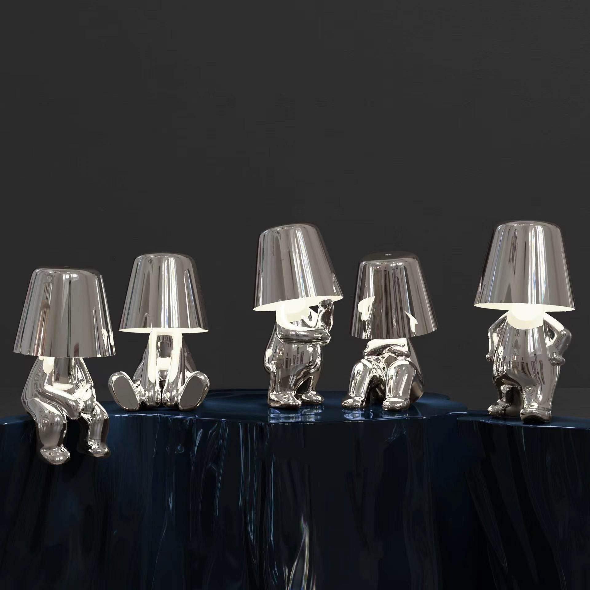 Playful Thinker's Statuette & Ambient Lamp - Shop Jobie