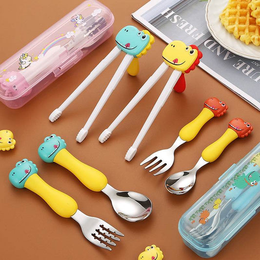 Kid's Dinosaur Tableware Set - Shop Jobie