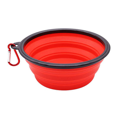 2-in-1 Portable Silicone Dog Feeder Bowl - Shop Jobie