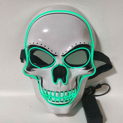 Halloween Skeleton Mask LED Glow - Shop Jobie
